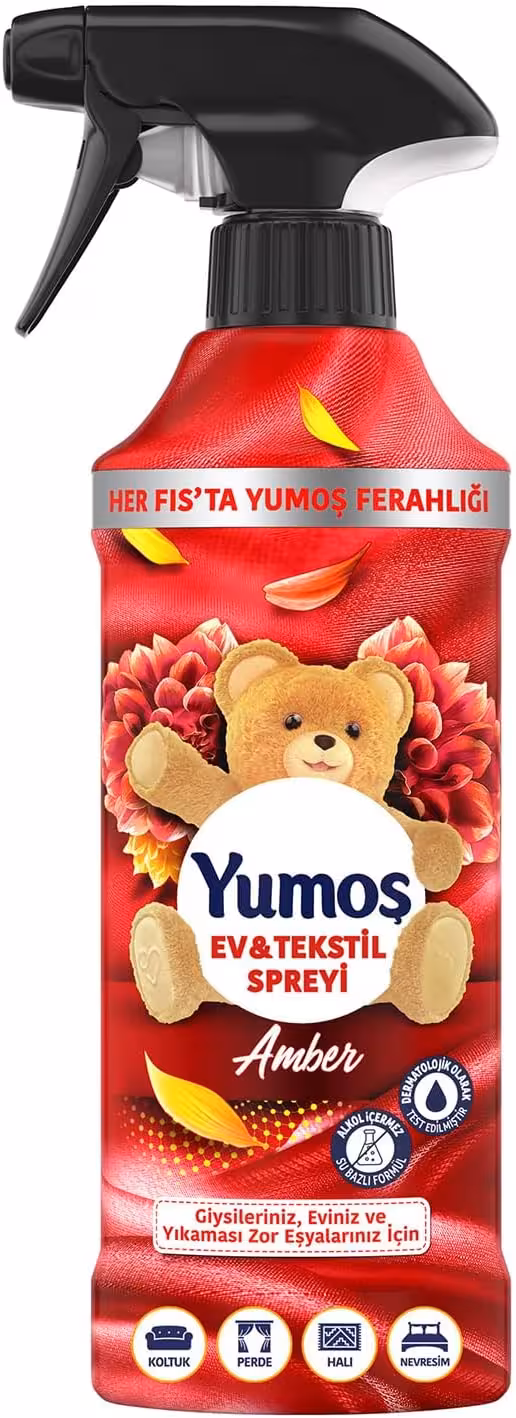 اسپری خوشبو کننده یوموش مدل Amber حجم 450 میل