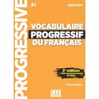 کتاب فرانسه وکب پروگرسیو دو فرانس دبوتانت Vocabulaire Progressif Du Francais A1 – Debutant – 3rd  Corriges
