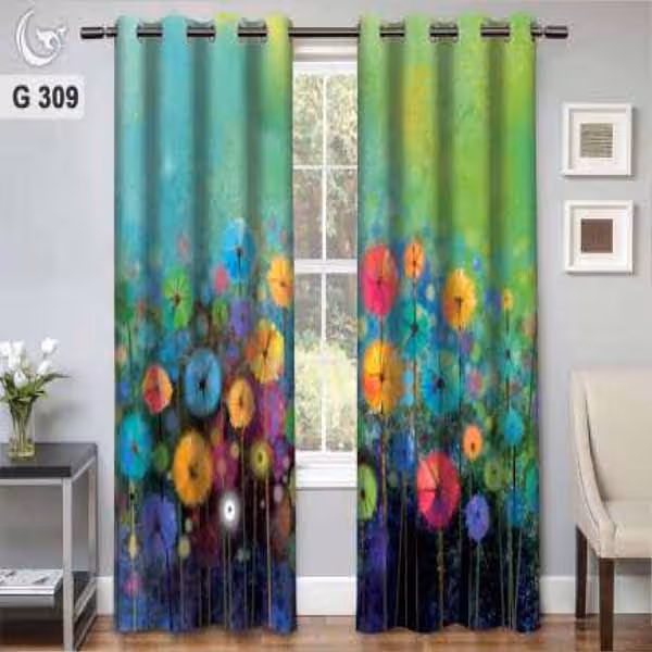 پرده چاپی کد G309