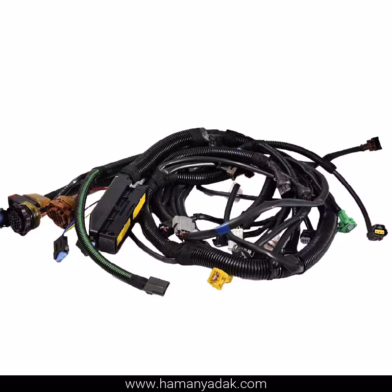 دسته سیم موتور زیمنس یگانه پژو 405 و پارس یورو 4 (کد YG22241632) برند دناکو