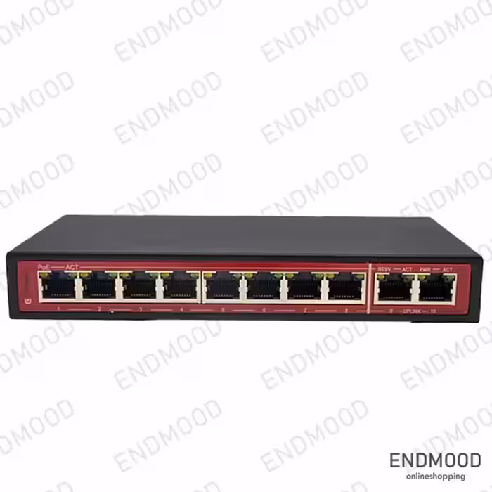 سوئیچ 8 پورت PoE ایزی گیگز SWU-1401-10GP