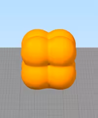 مدل سه بعدی شمع روبیک 2×2 (STL)