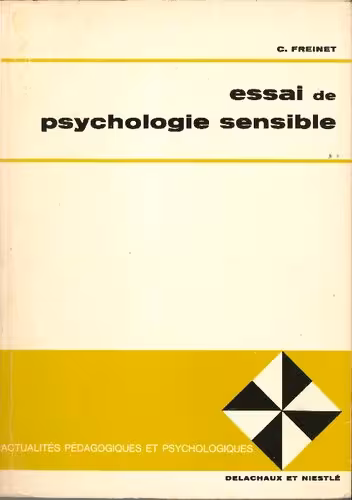 خرید و دانلود نسخه کامل کتاب Essai de Psychologie sensible - Tome I - apliquée a la éducation