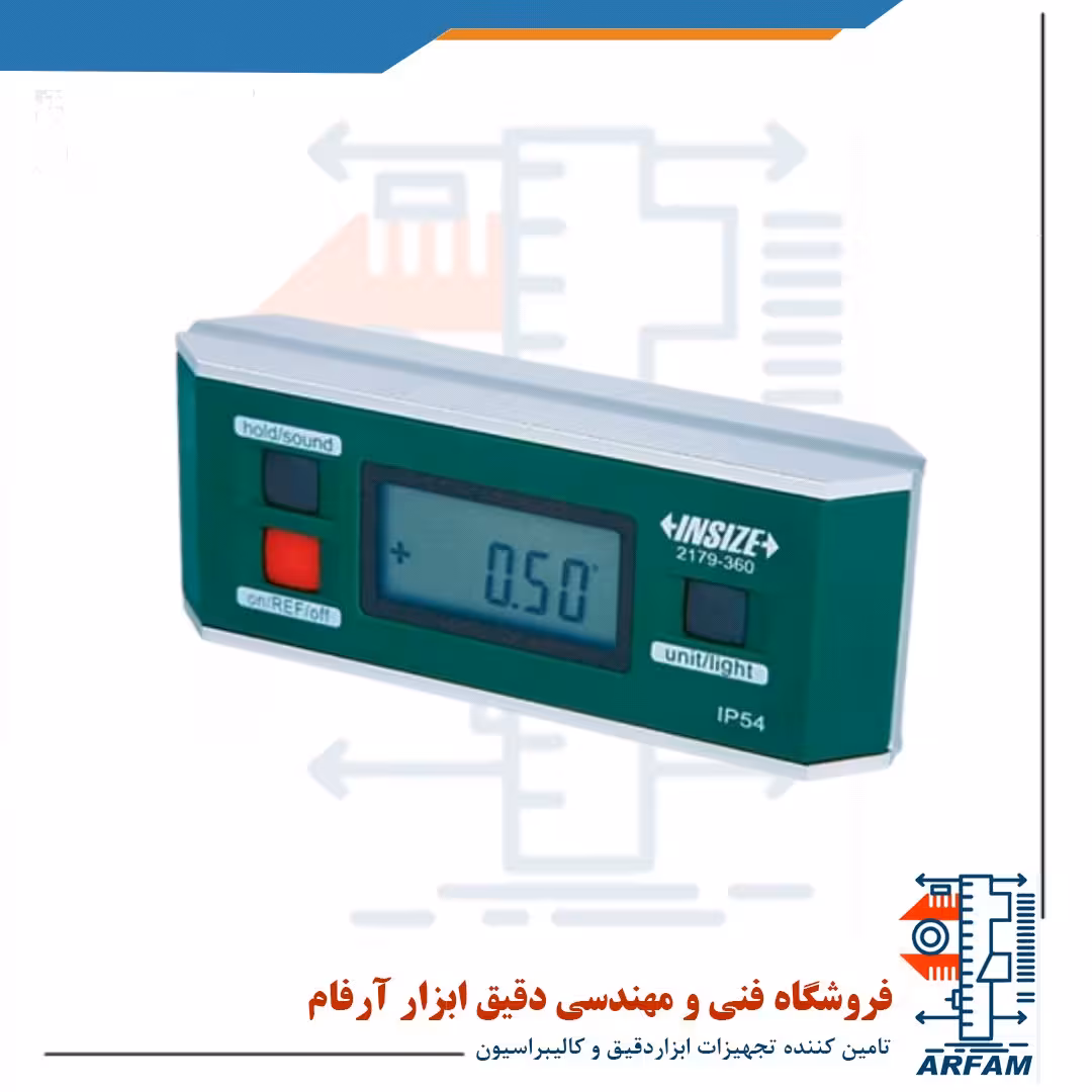 شیب سنج و زاویه سنج دیجیتال اینسایز مگنتی مدل 360-2179