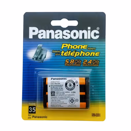 باتری تلفن پاناسونیک P107