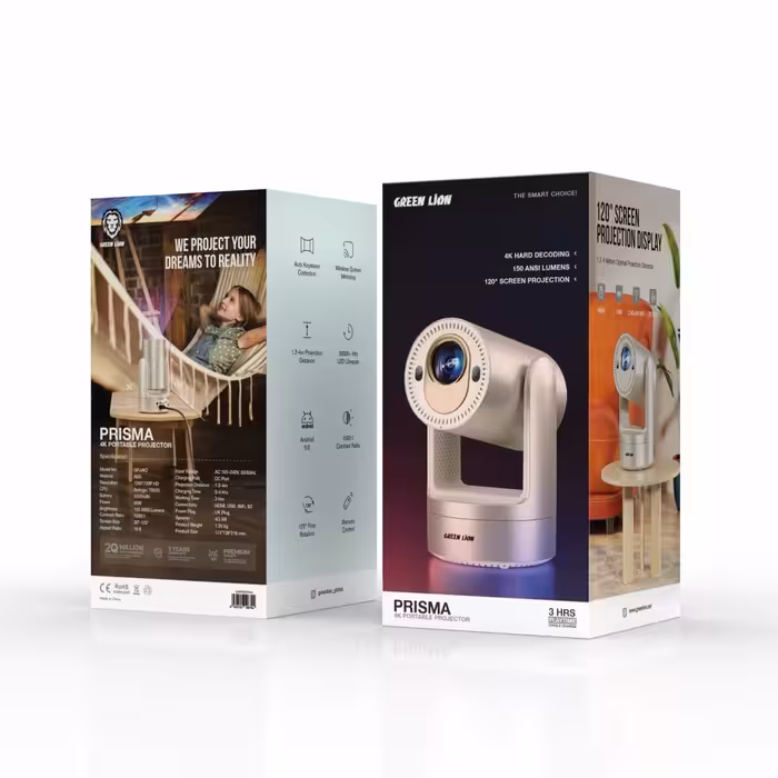 پروژکتور پریسما گرین Green Prisma 4K Portable Progector (عمده و تک)