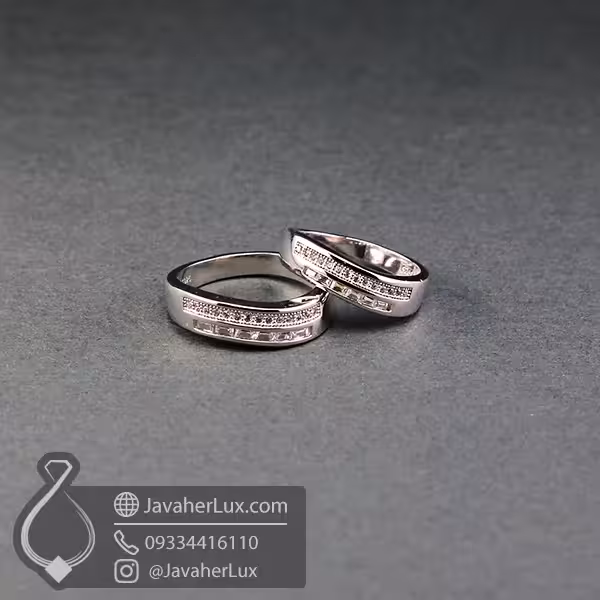 حلقه ست نامزدی مدل اکلیا _ کد : 100397