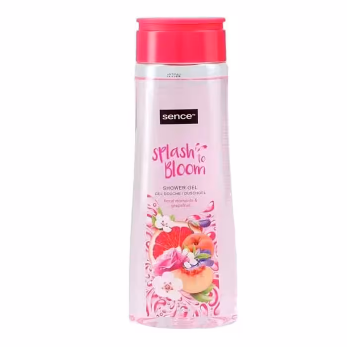 شامپو بدن هلندی سنس SENCE Splash To Bloom عصاره گل مومنت و گریپ فروت 300 میل