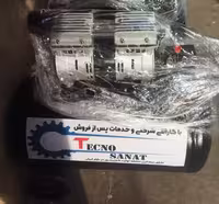 کمپرسور 50 لیتری دو سیلندر سایلنت تکنو صنعت موتور 750 وات مدل 50LS-750W