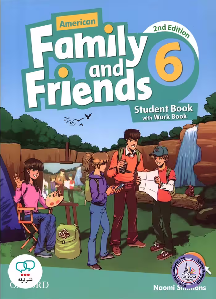 کتاب انگلیسی امریکن فمیلی اند فرندز American Family and Friends 6 2nd Edition