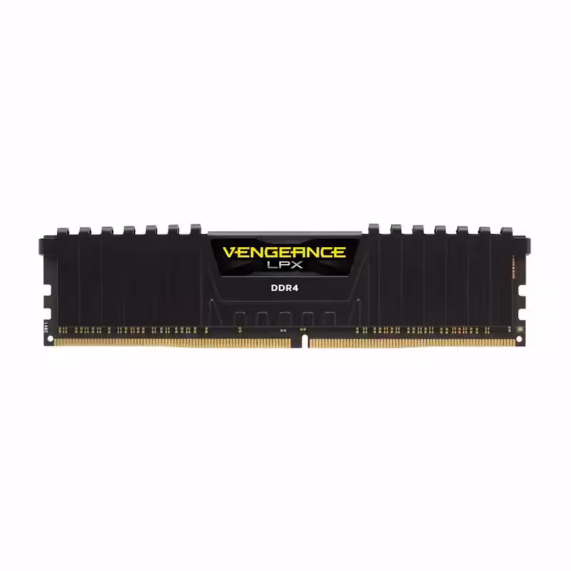 رم کامپیوتر DDR4 تک کاناله 3000 مگاهرتز CL16 کورسیر مدل Vengeance LPX ظرفیت 16 گیگابایت