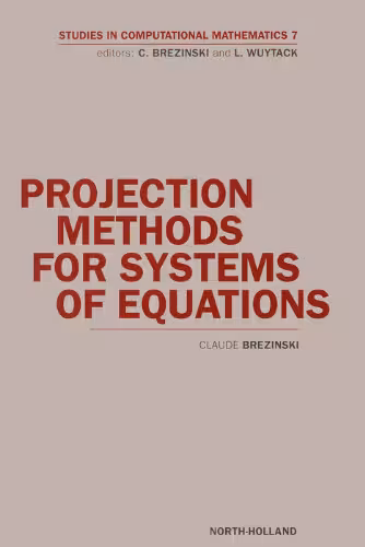 خرید و دانلود نسخه کامل کتاب Projection Methods for Systems of Equations