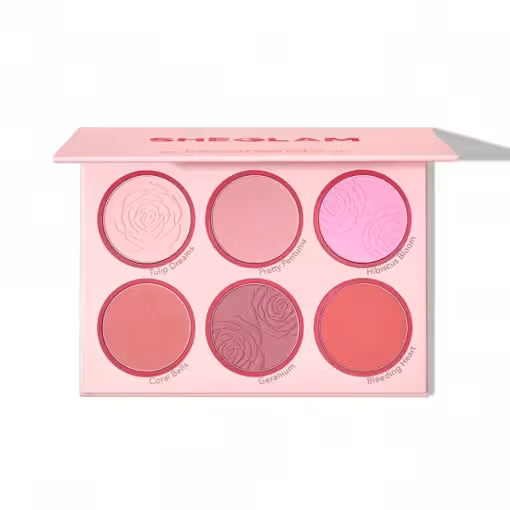 پالت رژگونه شش رنگ شیگلم سری فلورال فلاش اورجینال