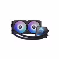 قیمت و خرید خنک کننده مایع پردازنده گیم دیاس مدل Aura GL240 LCD Black ARGB | یاس ارتباط