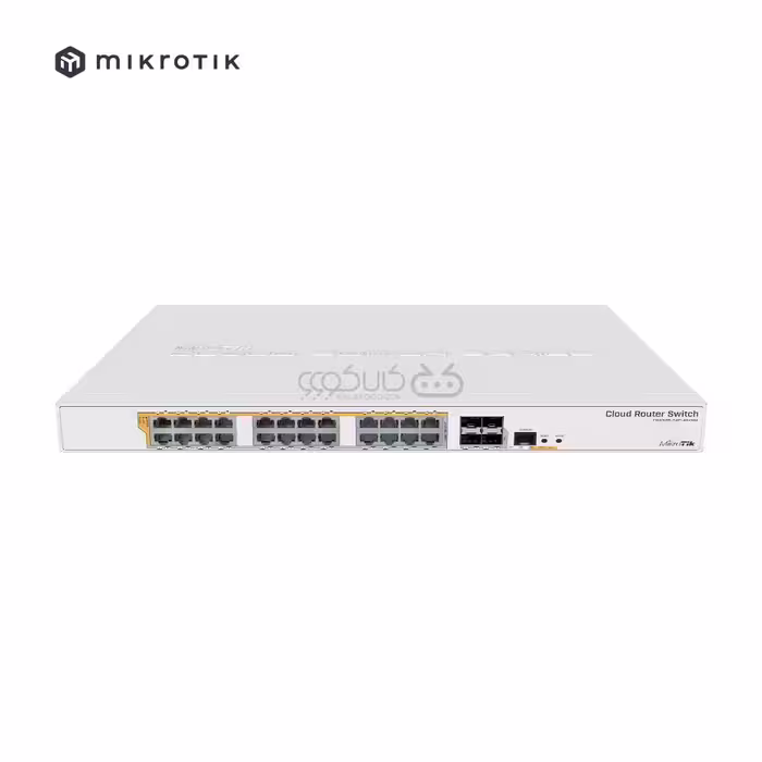 روتر سوئیچ کلود میکروتیک 24 پورت گیگابیتی مدل CRS328-24P-4S RM
