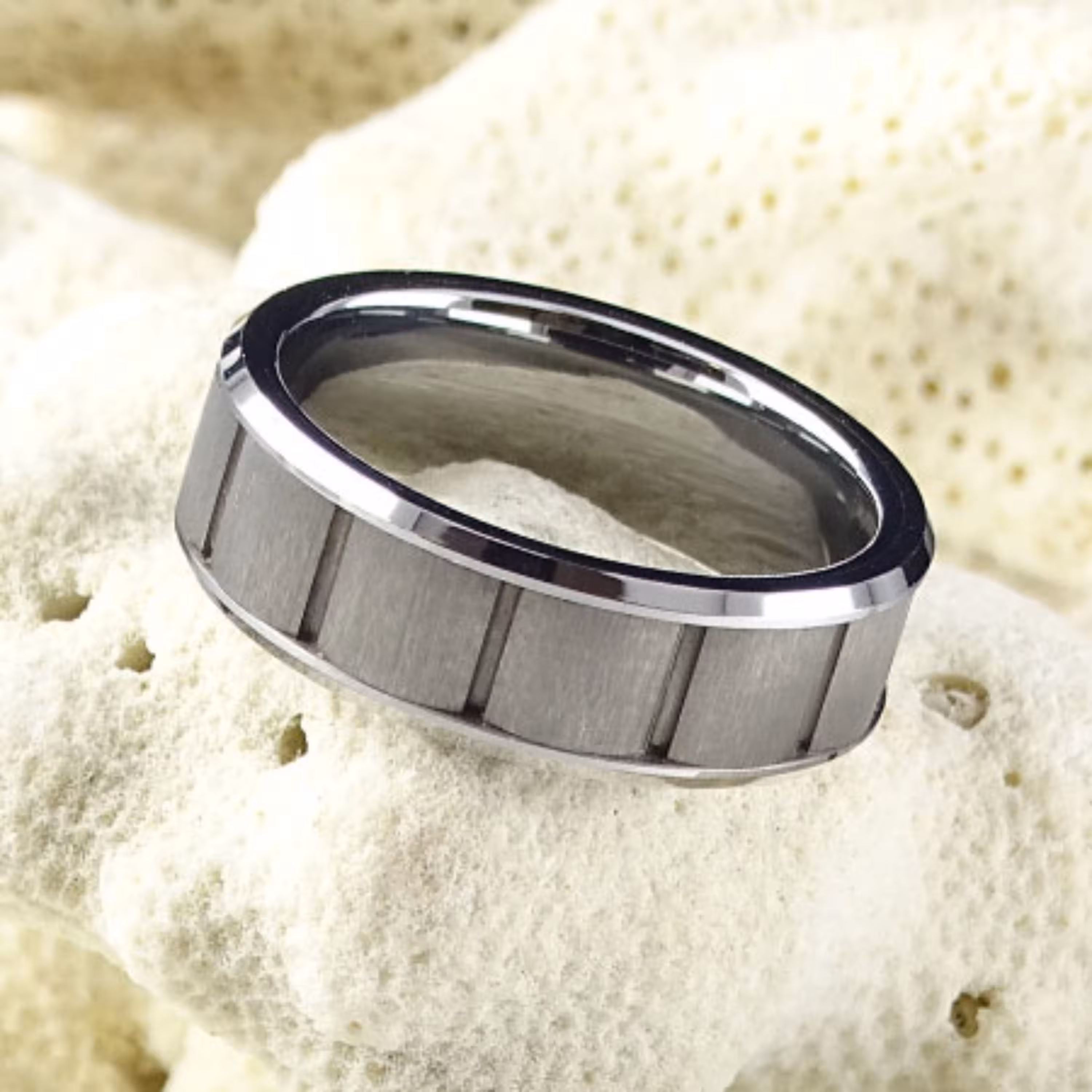 انگشتر حلقه تنگستن کد 3