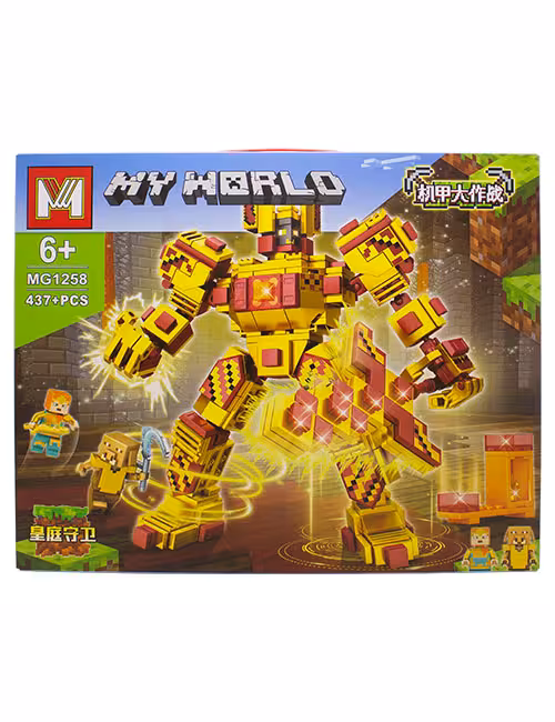 لگو 437 تکه ماینکرافت کد MG1258