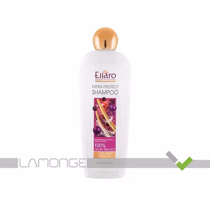 شامپو الارو مدل Extra Protect مناسب موهای خشک و رنگ شده حجم 400 میلی لیتر
