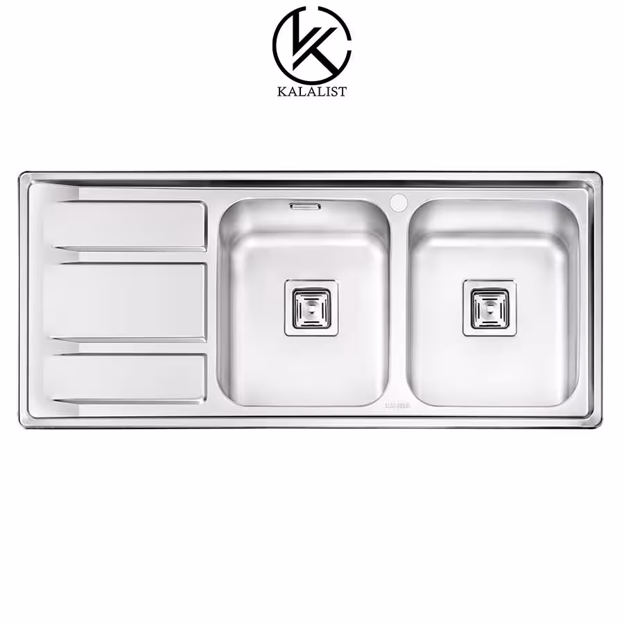 سینک ایلیا استیل فانتزی توکار مدل 2068