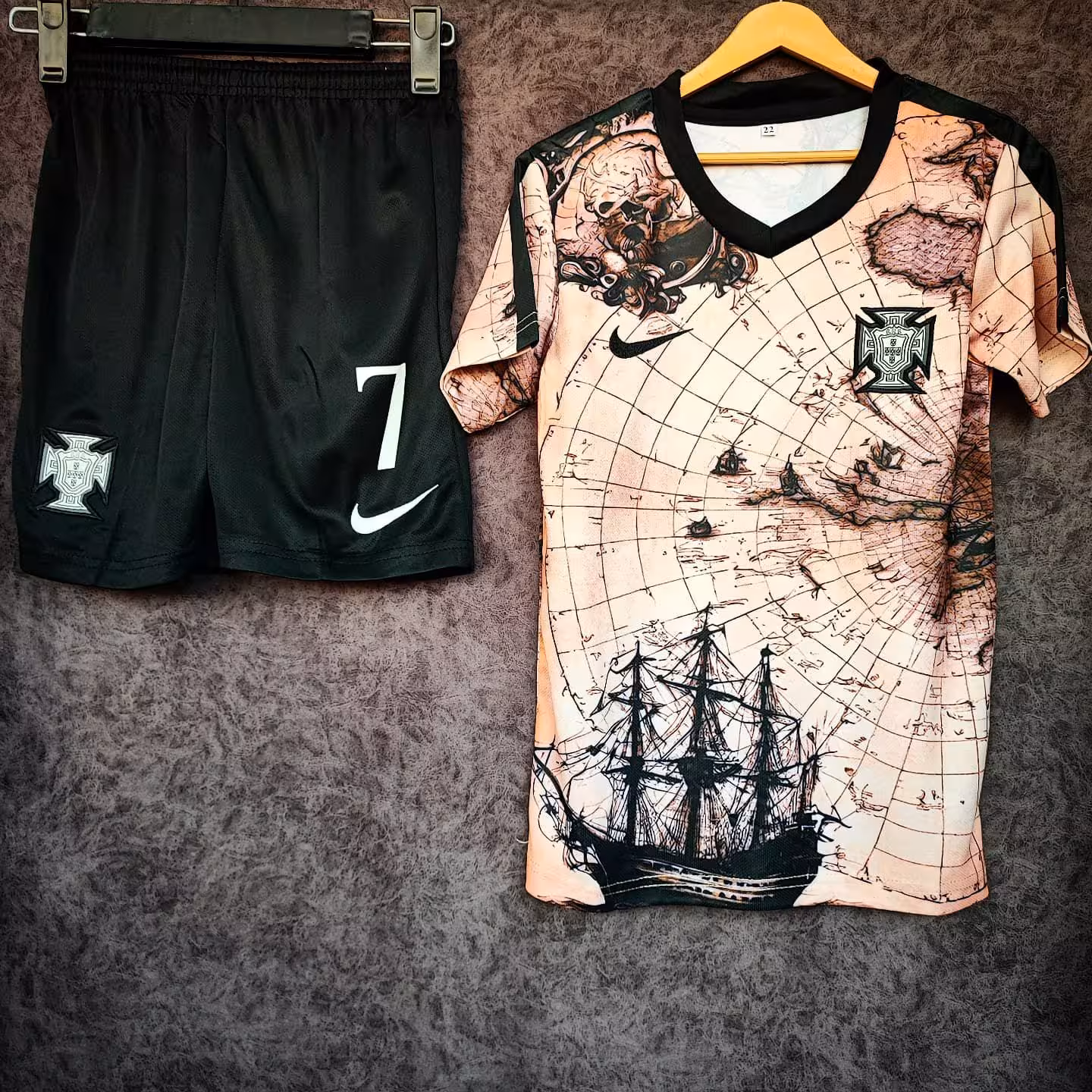 کیت رونالدو کانسپت پرتغال بچگانه