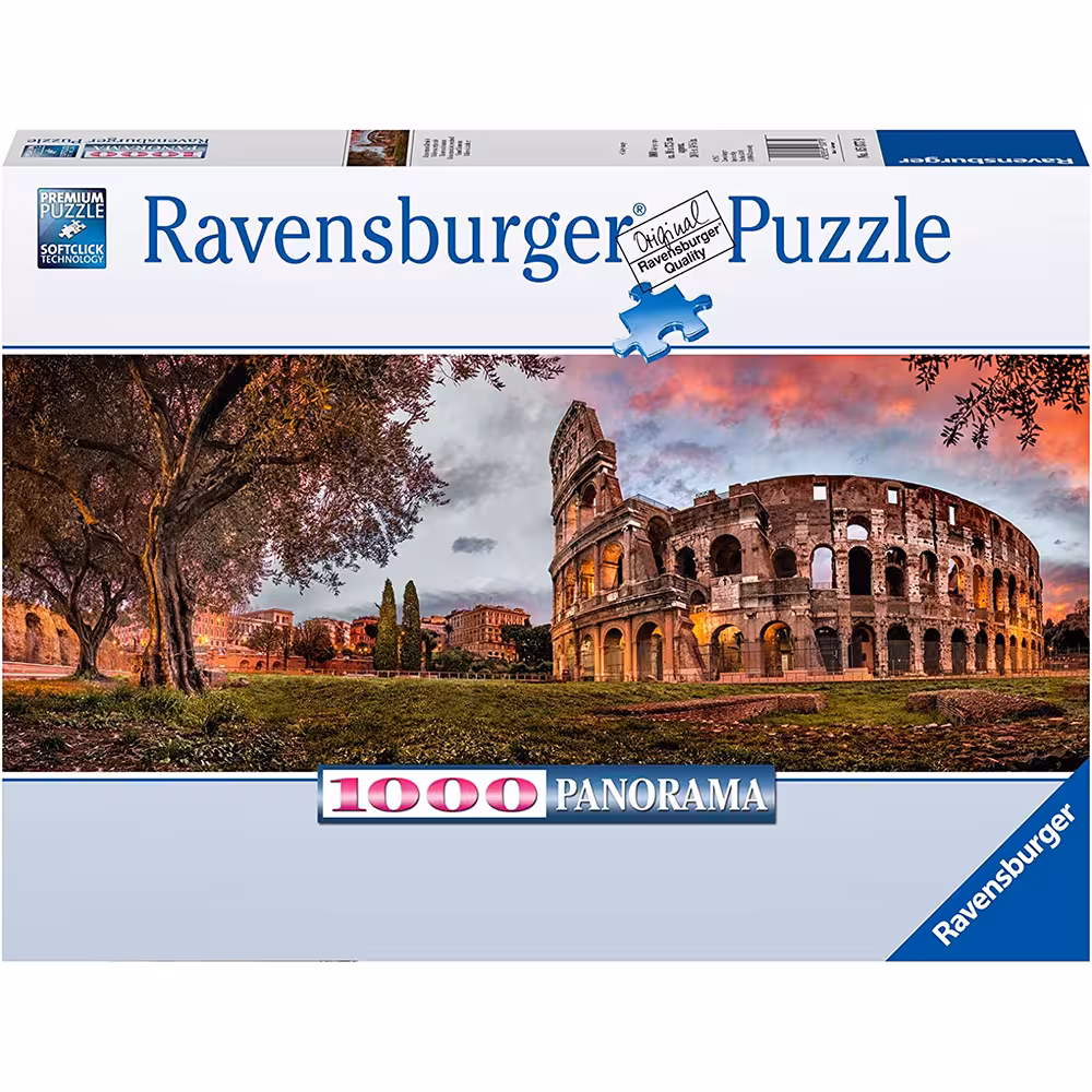 پازل 1000 قطعه پانوراما Ravensburger طرح غروب کولسئوم