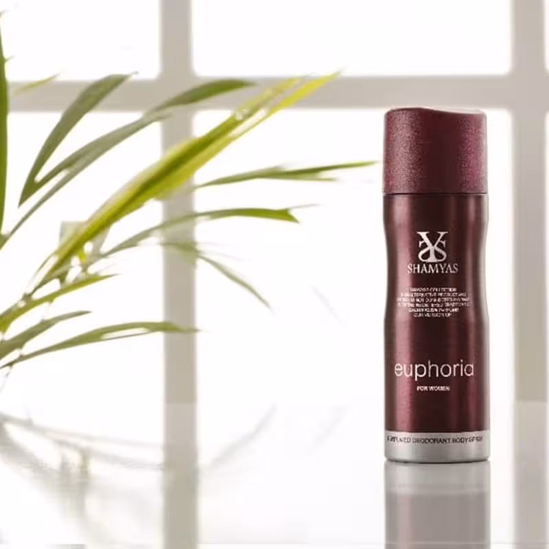 اسپری بدن زنانه ایفوریا 200 میل شمیاس euphoria for women