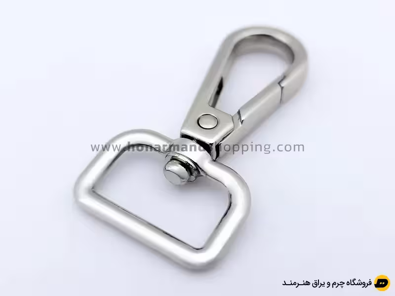 مدبر  ته مربع واشردار سایز 2 رنگ نیکل
