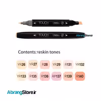 ماژیک تاچ 12 رنگ پوست | Touch Marker Skin Tone