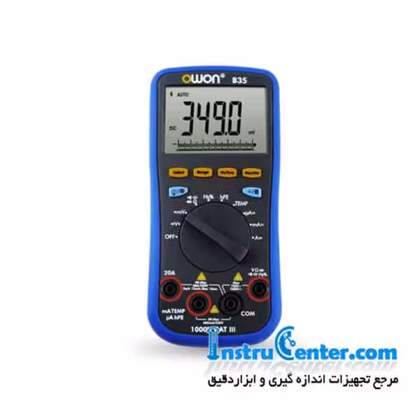 مولتی متر دیجیتال بلوتوث دار و دیتالاگر مدل B35T ساخت کمپانی OWON