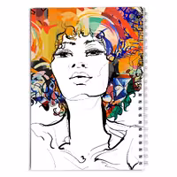 دفتر مشق مدرن زن