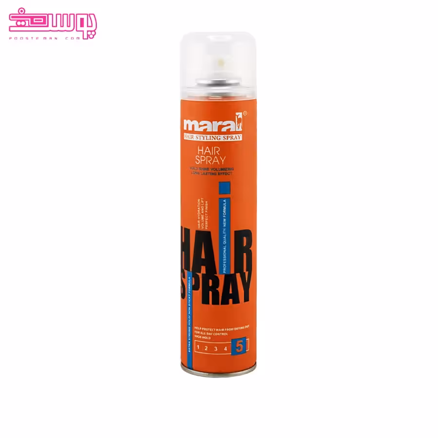 اسپری حالت دهنده قوی شماره 5 مارال حجم 250ml