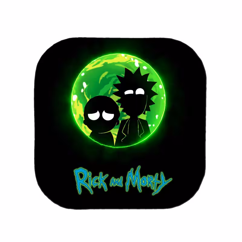 آینه جیبی مدل ریک و مورتی کد ay52