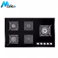 گاز رومیزی کن کد CG526 پنج شعله شیشه