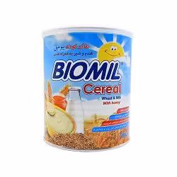 شیرخشک سرآل گندم و شیر و عسل بیومیل