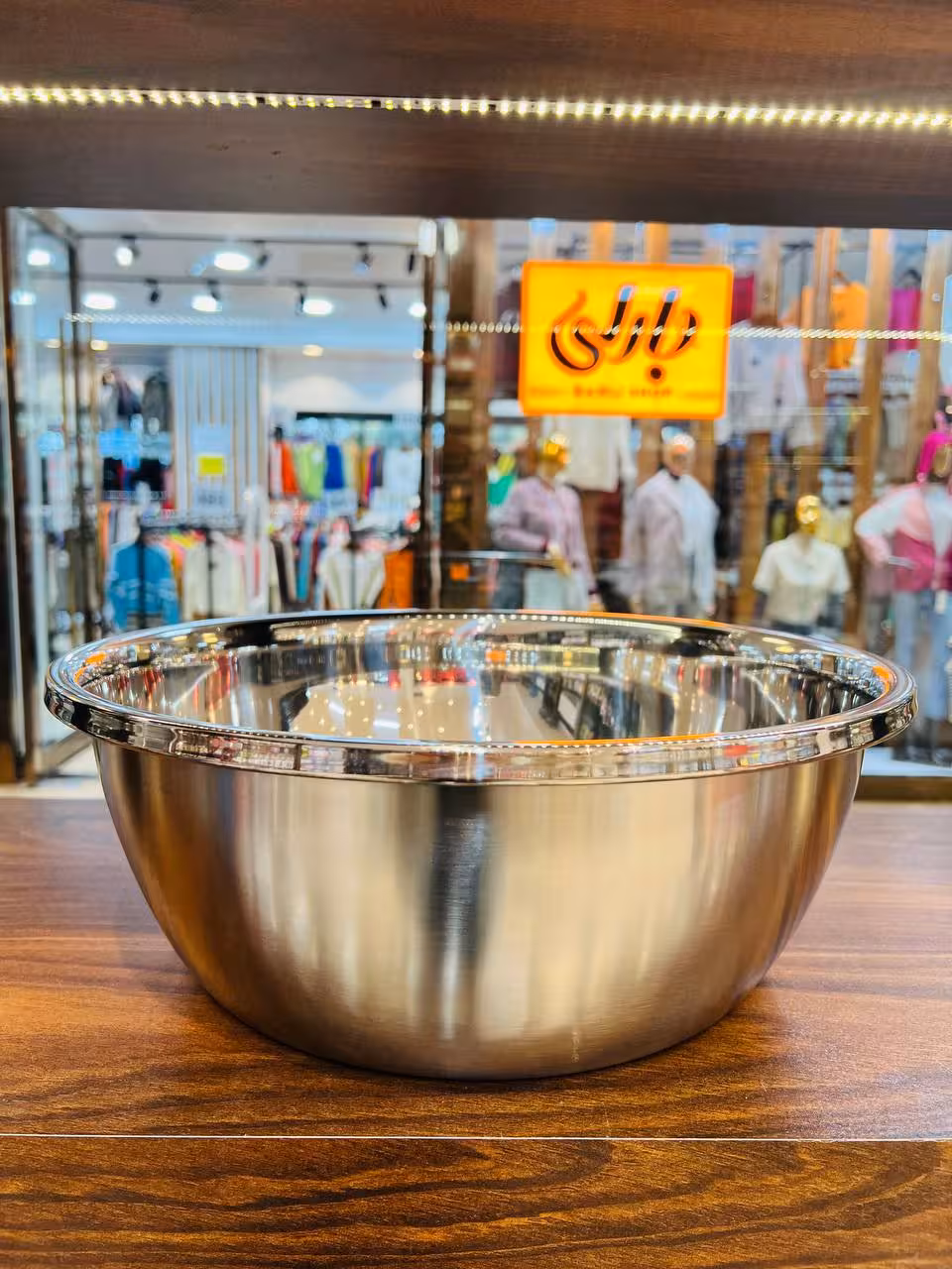 لگن گرد استیل رنگ ثابت وارداتی 5063-36
