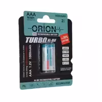باتری شارژی اوریون نیم قلمی 1000 mAh مدل HR3 دو عددی کد A14