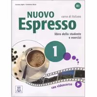 کتاب NUOVO ESPRESSO A1 con videocorso اثر Luciana Ziglio and Giovanna Rizzo انتشارات ALMA