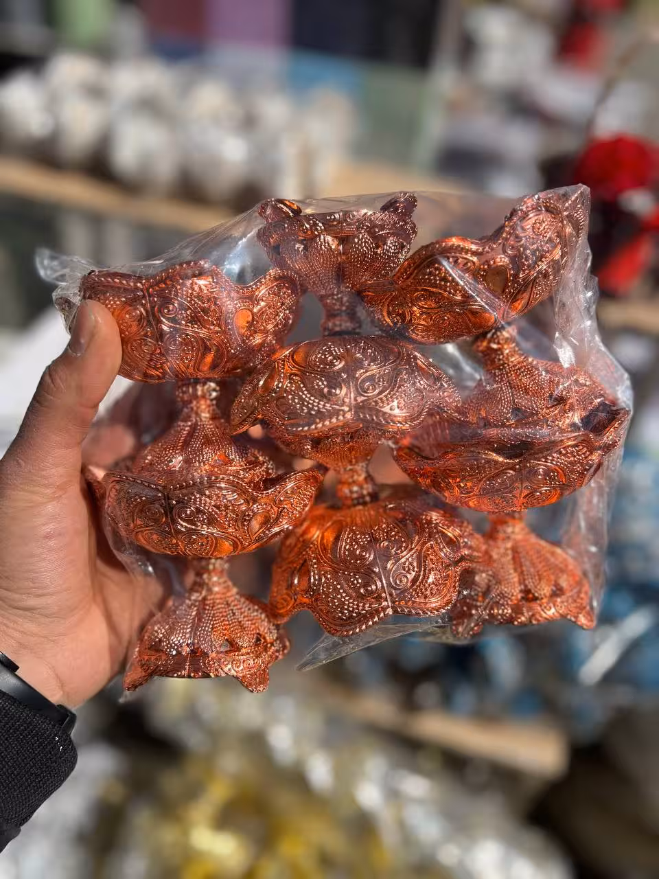 استند هفت سین عیدنوروز رنگ مسی