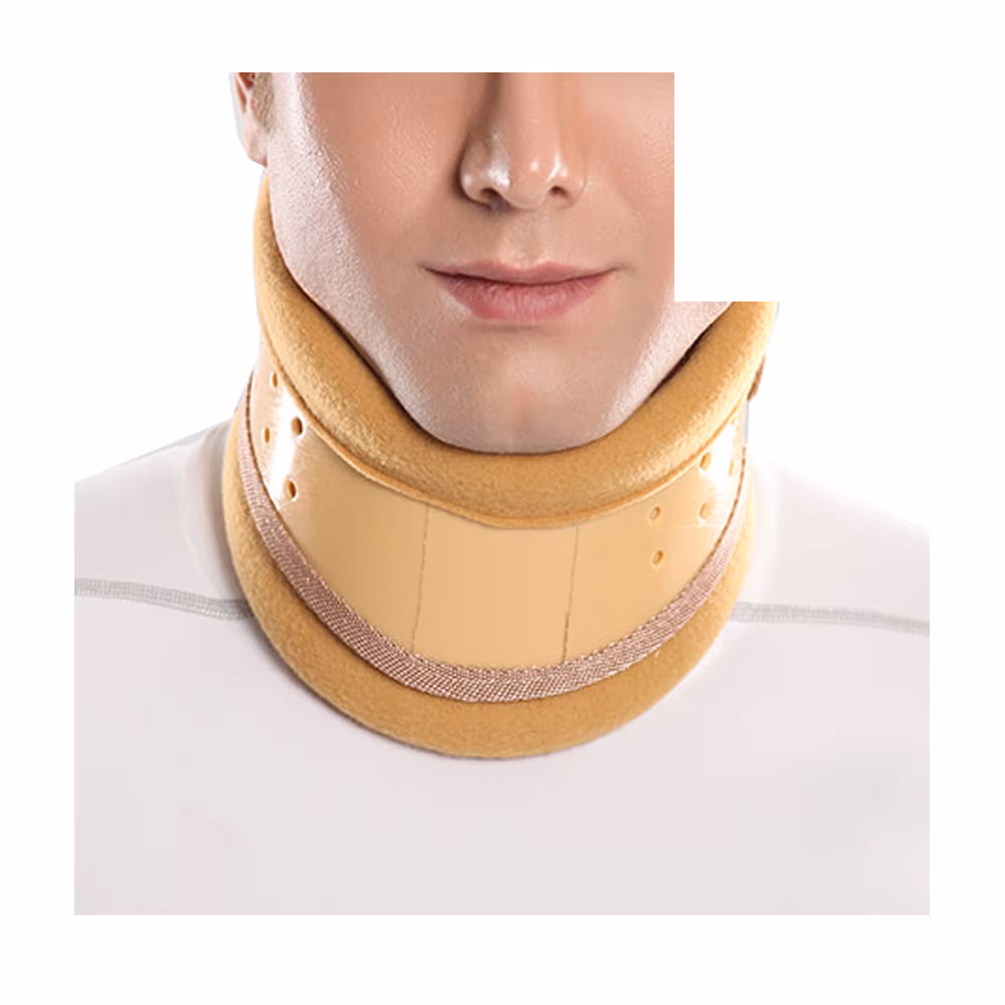 گردنبند طبی سخت پاک سمن