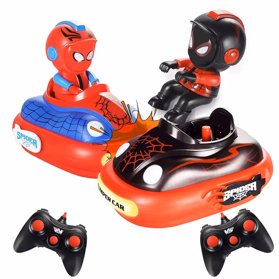 ماشین های کنترلی تصادفی مدل RC Bumper Cars مجموعه ی 2 عددی
