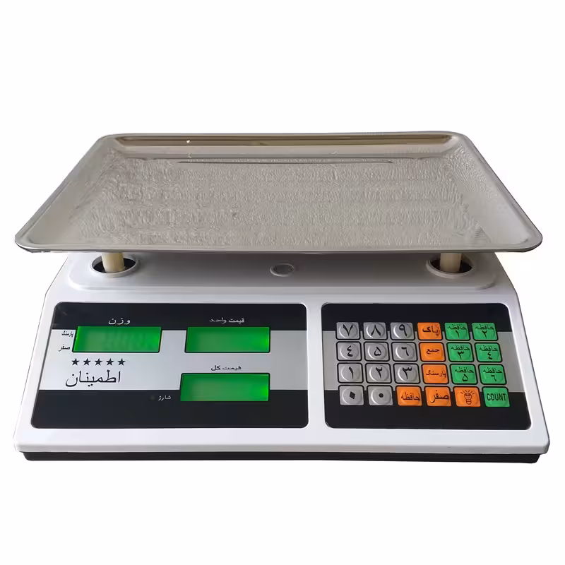 ترازو فروشگاهی اطمینان مدل ETMN_40kg-2g