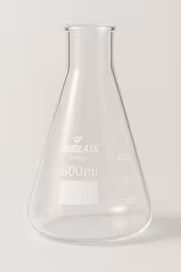 ارلن مایر شیشه ای 500 سی سی - یونی گلس