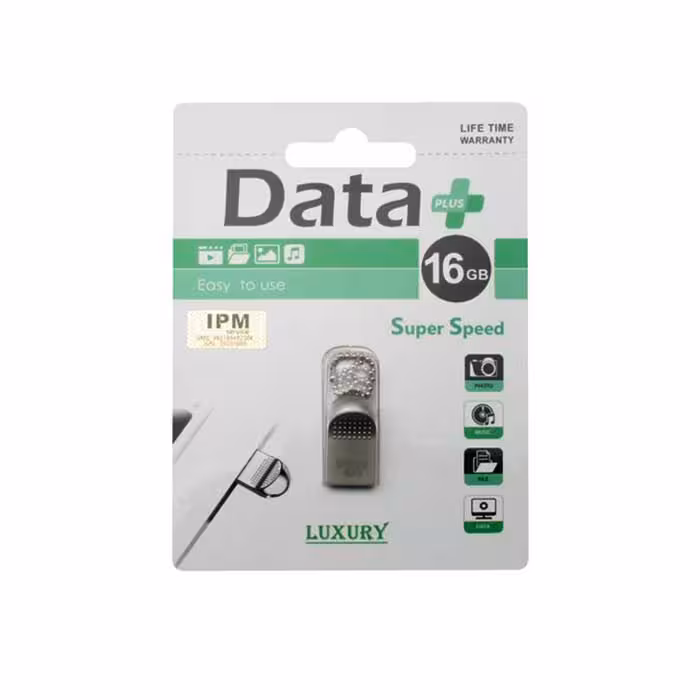 فلش مموری دیتا پلاس مدل LUXURY ظرفیت 16 گیگابایت