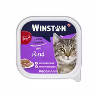 غذای مرطوب گربه وینستون Winston با طعم گوشت گاو