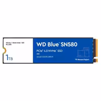 حافظه SSD وسترن دیجیتال سری Blue مدل SN580 با ظرفیت 1 ترابایت