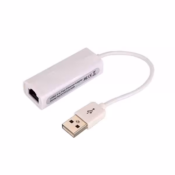 USB 2.0 Ethernet Adapter | مبدل و کارت شبکه سیمی اکسترنال USB به LAN