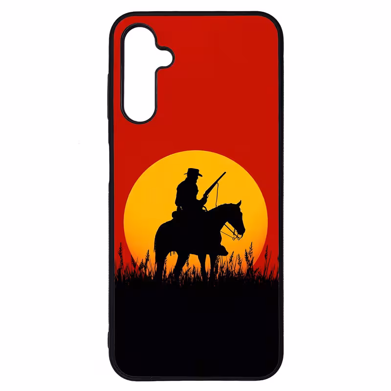 کاور طرح Red Dead کد G-204 مناسب برای گوشی موبایل سامسونگ Galaxy A14 4G / A14 5G | دیجی قاب دونی