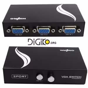 دیتا سوئیچ 2 پورت VGA دستی (مخصوص کیس وDVR و NVR)