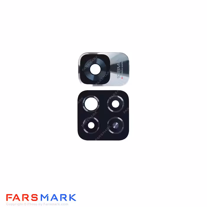 شیشه لنز دوربین گوشی شیائومی Xiaomi Redmi Note 11 Pro Plus 5G مشکی | شیشه با فرم لنز کامل