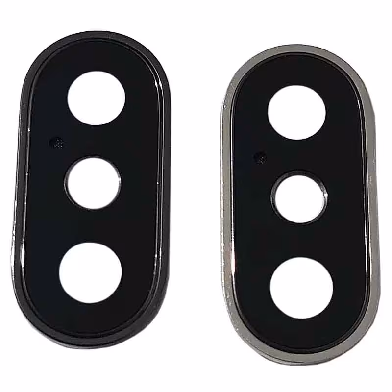 شیشه دوربین با فریم آیفون Iphone X